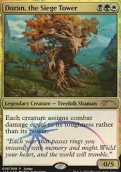 Doran, the Siege Tower - Foil Judge Promo LP, English MTG Judge Promos - Image 1