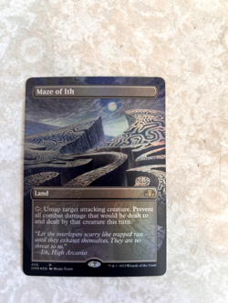 MTG FOIL Maze of Ith Borderless - Dominaria Remastered #456 - Image 1