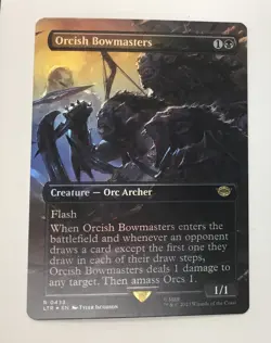 Orcish Bowmasters (Borderless) Universes Beyond: the Lord of the Rings: Tales of - Image 1