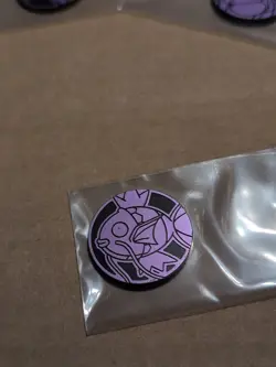 Pokemon Purple Magikarp Mini Coin From 151 Chinese - Image 1