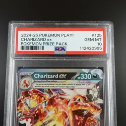 PSA 10 Charizard ex 125/197 Play! Prize Pack Graded Pokemon Card - Image 2