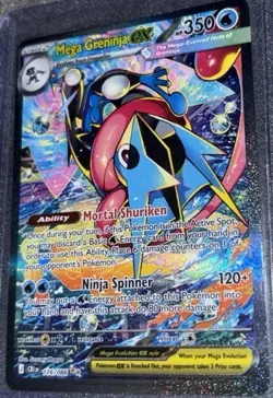 Pokemon Mega Greninja EX 116/086 Card - Image 3