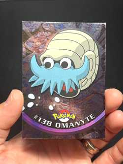 Topps Pokemon Series 3 Holo Foil #138 Omanyte - Image 1