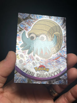 Topps Pokemon Series 3 Holo Foil #138 Omanyte - Image 2