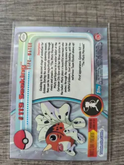 2000 Topps Pokemon TV Animation Series #119 Seaking Foil Nm-mint - Image 2