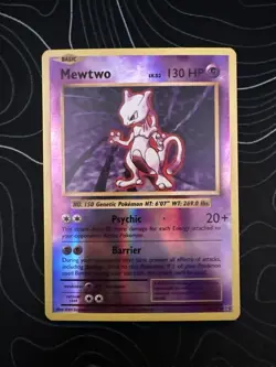 Pokemon TCG Mewtwo 51/108 XY Evolutions Reverse Holo Rare LP/MP - Image 1