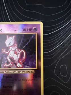 Pokemon TCG Mewtwo 51/108 XY Evolutions Reverse Holo Rare LP/MP - Image 3