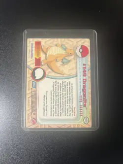 2000 Topps Pokemon TV Animation Edition Series 3 Dragonite #149 - Image 2