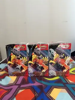 3x Pokemon TCG: Scarlet & Violet - Destined Rivals Half Booster Box - Image 3