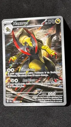 Haxorus Illustration Rare Black Bolt IR Pokemon TCG 147/086 NM - Image 2