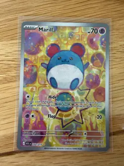 Pokemon TCG Marill IR 232/217 Ascended Heroes Pack Fresh Mint/NM - Image 1