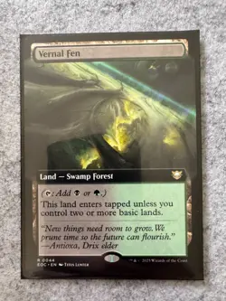 Vernal Fen (Extended Art) Commander: Edge of Eternities Regular EOC0044 - Image 1