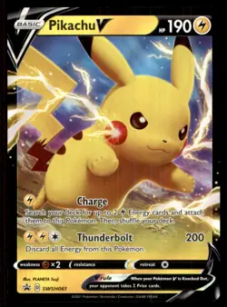 2021 Sword & Shield - Promos Pikachu V Basic/Promo #SWSH061 - Image 1