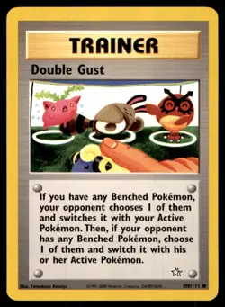 2000 Neo Genesis Unlimited Double Gust Common #100 - Image 1