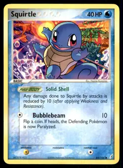 2006 EX - Crystal Guardians Squirtle Basic/Common #64 - Image 1