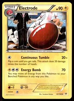2015 XY - Roaring Skies Electrode Stage 1/Uncommon #22 - Image 1