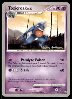 2008 World Championships 2008 Toxicroak Stage 1/Rare #31 - Image 1