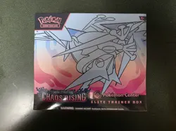 Chaos Rising Pokemon Center ETB Elite Trainer Box SEALED, IN HAND!! - Image 1