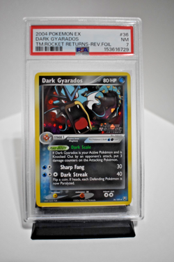 Pokemon TCG-Dark Gyarados 36/109 Team Rocket Returns Reverse Holo -PSA 7 (2000) - Image 1