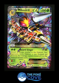 M Beedrill EX XY158 | XY Promo | Pokemon Promo Holo | NM - Image 1