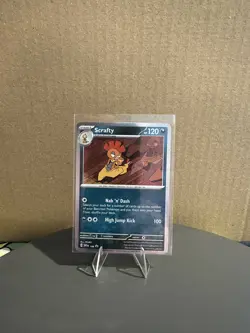 Scrafty SVP188 - Pokemon TCG: Journey Together Promo - Cosmos Holo MINT! - Image 1
