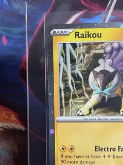 Raikou - (Cosmo Holo) 048/132 Mega Evolution Holo -BLISTER EXCLUSIVE Pokemon TCG - Image 4