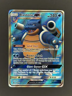 Pokemon TCG Blastoise GX SM189 Promo Holo 2019 240 HP Stage 2 - Image 2