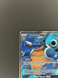Pokemon TCG Blastoise GX SM189 Promo Holo 2019 240 HP Stage 2 - Image 3