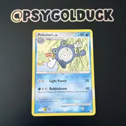 Pokemon TCG Poliwhirl Legends Awakened 115/146 Regular LP B29 - Image 1