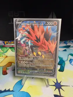 Galarian Zapdos V TG19/TG30 Holo Astral Radiance Trainer Gallery Pokemon NM/M - Image 1