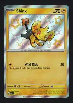 Shinx 135/091 SV: Paldean Fates Holofoil Shiny Rare Pokemon TCG - Image 1
