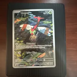 Pokemon Yanma Destined Rivals Illustration Rare Holo 183/182 HP70 Razor Wing - Image 1