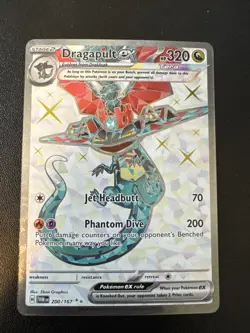 Dragapult EX 200/167 Ultra Rare Holo Pokemon TCG Twilight Masquerade - Image 1