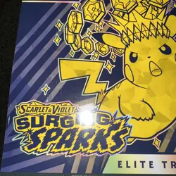Pokemon TCG Scarlet & Violet SURGING SPARKS Elite Trainer Box FACTORY SEALED ETB - Image 2