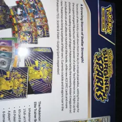 Pokemon TCG Scarlet & Violet SURGING SPARKS Elite Trainer Box FACTORY SEALED ETB - Image 5