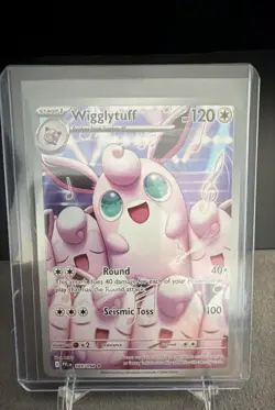 Wigglytuff 105/094 Me02: Phantasmal Flames Holo NM Pokemon - Image 1