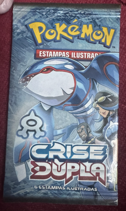 Pokemon XY Crise Dupla (Double Crisis) Kyogre Sealed Pack Portuguese Brazil - Image 1