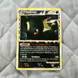 Umbreon 86/90 Undaunted Holo Rare Stage 1 English 2010 Pokemon TCG 100 HP - Image 1