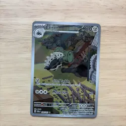 Lairon 184/167 Illustration Rare Twilight Masquerade Pokemon Holo Near Mint - Image 1