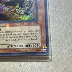 Konami Yu-Gi-Oh! Goblin Zombie PTDN-EN098 Phantom Darkness Holo Effect 1100/1050 - Image 3