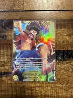 Monkey D. Luffy OP15-119 SEC One Piece Card Game Adventure on KAMI’s Island - Image 1