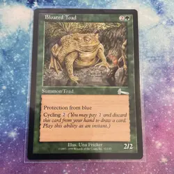 Bloated Toad (REGULAR) x1 - MTG Urza's Legacy ULG #97 - Image 1