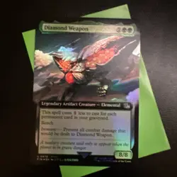 Diamond Weapon (NM FOIL Extended Art) Final Fantasy, Magic the Gathering, 0470 - Image 1