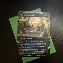 The Earth Crystal - 342 - Magic: Final Fantasy MTG - Borderless - Rare - FOIL - Image 1