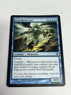 Roil Elemental - Zendikar - Magic The Gathering NM Free Shipping! - Image 1