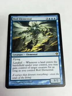 Roil Elemental - Zendikar - Magic The Gathering NM Free Shipping! - Image 2