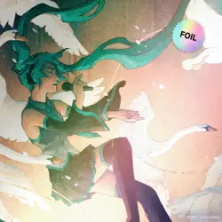 MTG ENGLISH FOIL Hatsune Miku: Winter Diva MTG Secret Lair 2025 Sealed - Image 1