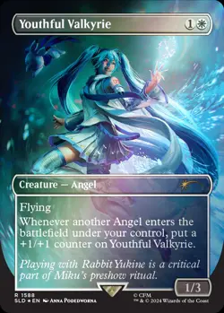 MTG ENGLISH FOIL Hatsune Miku: Winter Diva MTG Secret Lair 2025 Sealed - Image 3