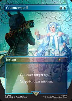 MTG ENGLISH FOIL Hatsune Miku: Winter Diva MTG Secret Lair 2025 Sealed - Image 4