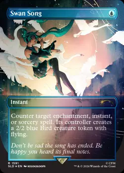 MTG ENGLISH FOIL Hatsune Miku: Winter Diva MTG Secret Lair 2025 Sealed - Image 5